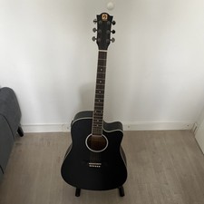 Gitarre westerngitarre schwarz gebraucht kaufen Gitarre westerngitarre schwarz gebraucht kaufen  Hannover