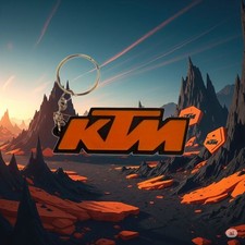 Portachiavi ktm racing usato  Montesilvano
