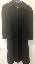 wool coat black full length for sale  Phoenix