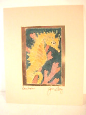 PINTURA BATIK ORIGINAL CERA TROPICAL E CORANTE EM TECIDO JOAN CINZA 8X10 - CAVALO-MARINHO comprar usado  Enviando para Brazil