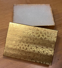 Schmuckschatulle goldfarben el gebraucht kaufen  Bochum