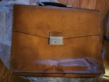 Prada leather briefcase for sale  Addy