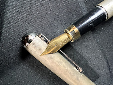 Penna stilografica argento usato  Torrecuso