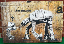 Banksy father canvas for sale  SOUTHAMPTON