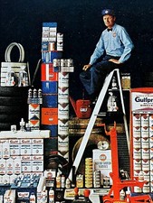 Gulf oil vintage for sale  Festus