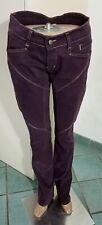 Pantalone donna viola usato  Visciano