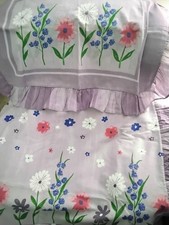 Frilled double duvet for sale  HULL