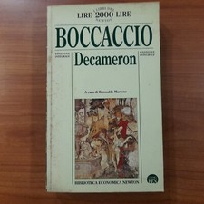 Decameron boccaccio biblioteca usato  Diano San Pietro
