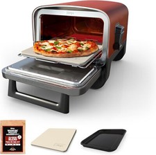Forno de pizza ao ar livre Ninja Woodfire, forno torrador elétrico portátil 8 em 1, CAIXA ABERTA comprar usado  Enviando para Brazil