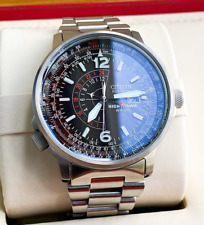Relógio Citizen Promaster Air Nighthawk preto masculino Eco-Drive piloto BJ7000-52E comprar usado  Enviando para Brazil