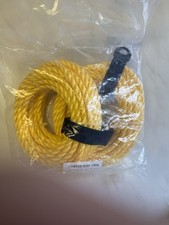 Corda de polipropileno trança torcida pacote com 2, 1/3” X 33 pés deslizamento multiuso reduzido comprar usado  Enviando para Brazil