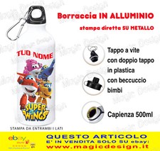 Super wings borraccia usato  Catania