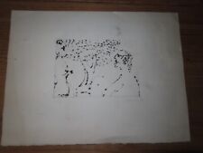 Estampe gravure couple d'occasion  Livron-sur-Drôme