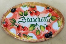 Ceramica italiana vassoio usato  Spedire a Italy