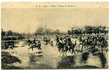 Cpa pau chasse d'occasion  Hérouville-Saint-Clair