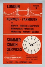 Coach timetable eastern for sale  BIRMINGHAM