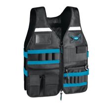 Colete de trabalho Makita bolsos ajustáveis bolsa de ferramentas, ‎preto/azul comprar usado  Enviando para Brazil