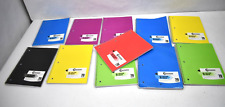 Lote de 11 Cadernos Rosmonde 5 Assuntos Espirais Regidos pela Faculdade 10-1/2"x8" 70 Folhas comprar usado  Enviando para Brazil