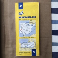 Ancienne carte routière d'occasion  Saint-Malo