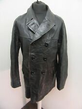 swedish leather coat for sale  HALIFAX