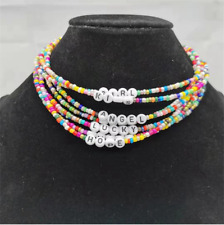 Personalized beaded choker for sale  WOODHALL SPA