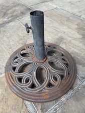 Cast iron parasol for sale  ROMFORD