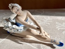 Ballerina figurine bisque for sale  SALISBURY