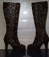 Ladies demonia boots for sale  BRISTOL