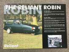 Reliant robin 850 for sale  WEYMOUTH
