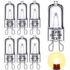Lâmpada 10X G9 25W 40W 50W 60W Watt base de caneta lâmpada branca quente 230V comprar usado  Enviando para Brazil