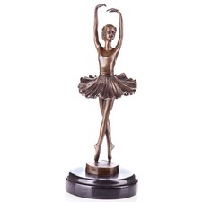 Bronze ballerina sculpture d'occasion  Expédié en Belgium