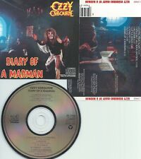 OZZY OSBOURNE-DIARY OF A MADMAN-1981-JET RECORDS ZK 37492 DIDP 020188-CD-MINT- comprar usado  Enviando para Brazil