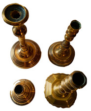 Rare ancien bougeoirs d'occasion Rare ancien bougeoirs d'occasion  Sainte-Suzanne