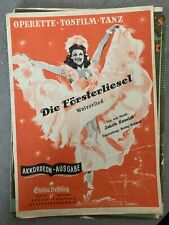 Försterlieserl walzerlied kes gebraucht kaufen  Ravensburg