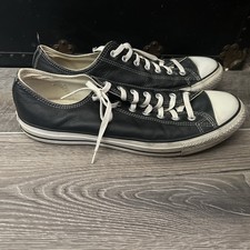 Usado, Tênis masculino CONVERSE 13 All Star cano baixo couro preto 13 em excelente estado usado comprar usado  Enviando para Brazil