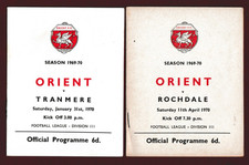 Leyton orient 1969 for sale  LETCHWORTH GARDEN CITY