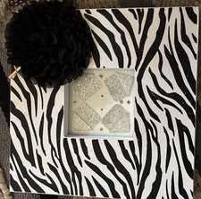 Zebra print striped for sale  Brooklyn