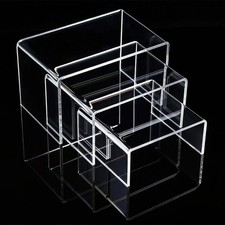 Tris alzatine plexiglass usato  Gravina in Puglia