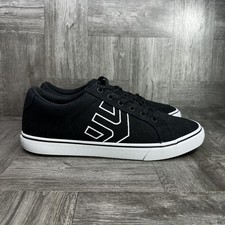 Sapatos de skate Etnies flip masculino tamanho 11 preto branco lona comprar usado Sapatos de skate Etnies flip masculino tamanho 11 preto branco lona comprar usado  Enviando para Brazil