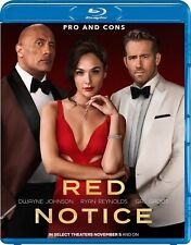 Red Notice 2021 Movie Blu ray BD Quick Free Shipping comprar usado  Enviando para Brazil