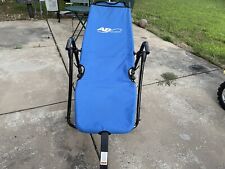 Usado,  Cadeira espreguiçadeira azul exercício fitness treino abdominal AB Lounge 2 comprar usado  Enviando para Brazil