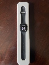 Smartwatch Apple Watch Sport 42mm cinza espacial estojo de alumínio pulseira preta -..., usado comprar usado  Enviando para Brazil