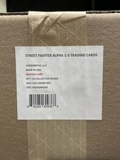 CAIXA STREET FIGHTER ALPHA MASTER - 48 CAIXAS DE COLECIONADOR (CARDSMITHS 2025) comprar usado  Enviando para Brazil