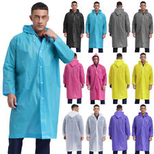 Jaqueta de chuva masculina longa poncho adulto EVA roupa de trabalho caminhada terno de chuva comprar usado  Enviando para Brazil