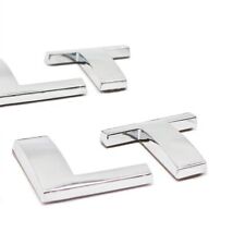 2pcs chrome letter for sale  Bordentown