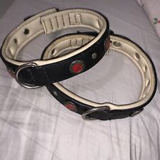 Studded dog collar for sale  BURY