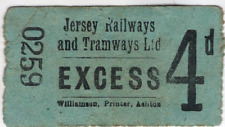 Railway ticket jersey for sale  UK