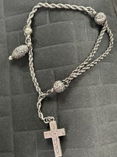 Antique silver cross for sale  LEEDS