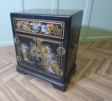 Small decorated chinoiserie for sale  LISS