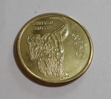 Token de colecionador Jurassic World moeda universal EUA medalhão de sobrevivência dinossauro comprar usado  Enviando para Brazil
